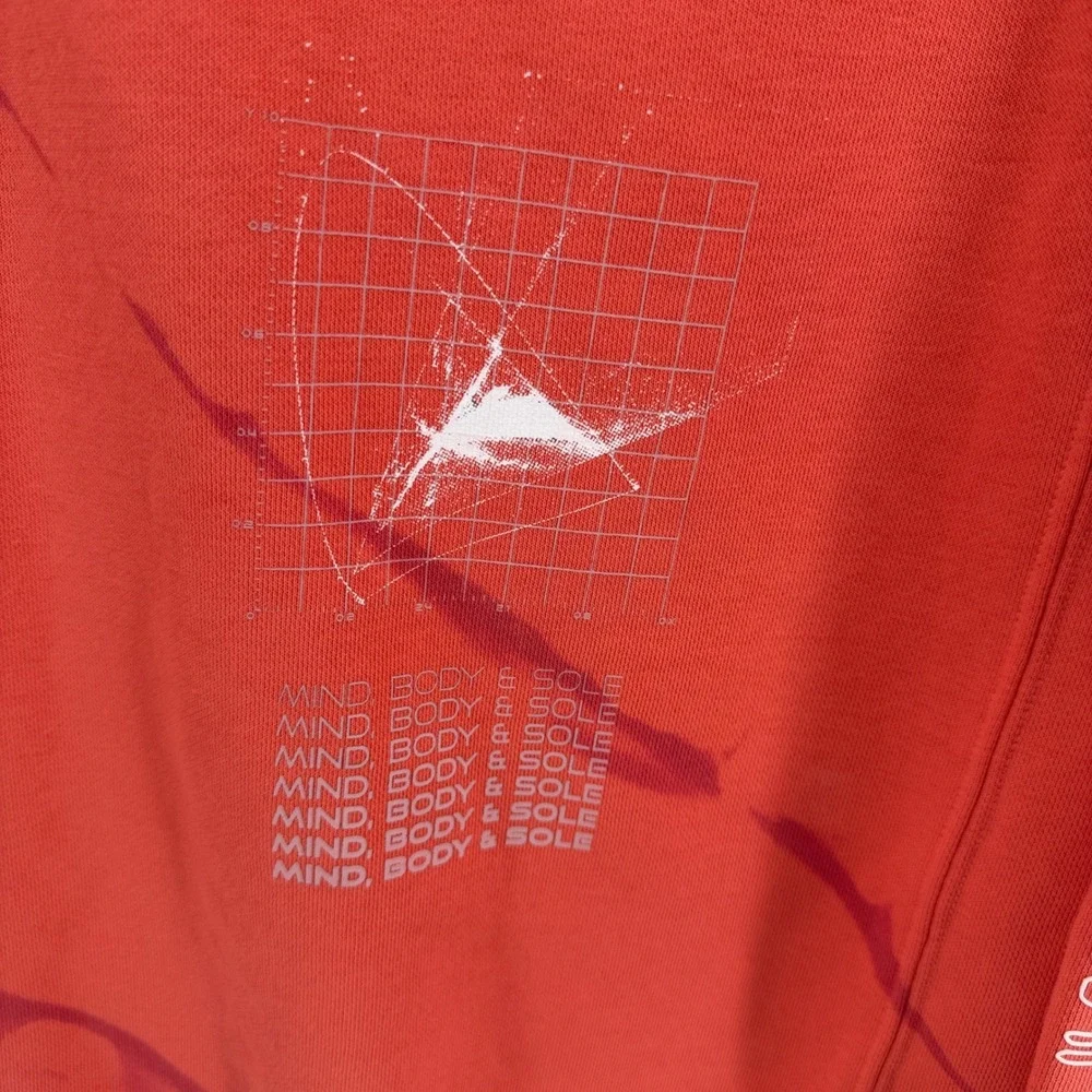 Nike Sportswear Phys Enlightenment Crewneck Sweatshirt Orange Red 2XL DO6192-814